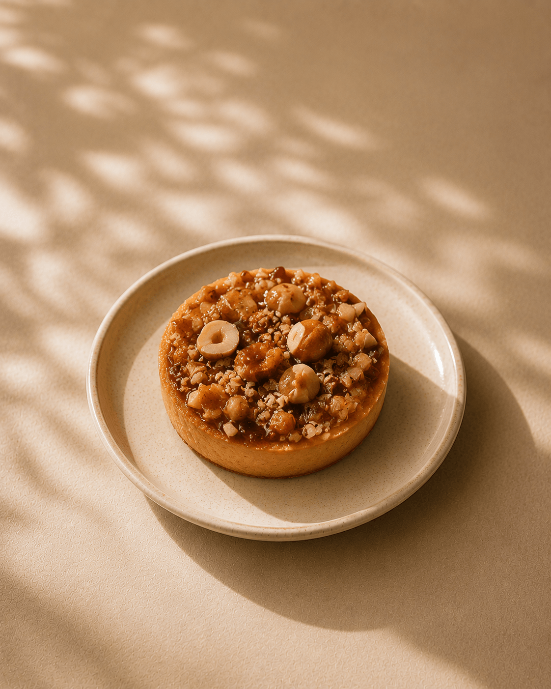 Seasonal Pastry — Hazelnut Praline Tartlet