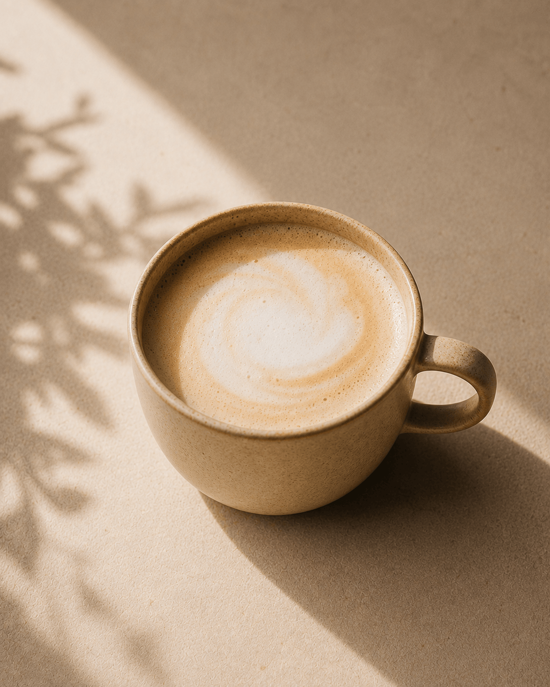 Coffee Cup — Oat Latte, Ceramic Mug